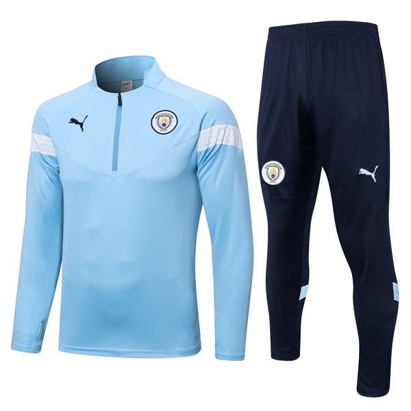 Sweatshirts Manchester City 2022-23 Blau